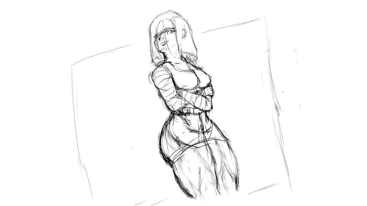 wym_777's tweet photo. No.18 leg anatomy practice :P #DragonBall #Android18 #fanart #DragonBallSuper #DragonBallSuperBeerus https://t.co/19THwmeCSf