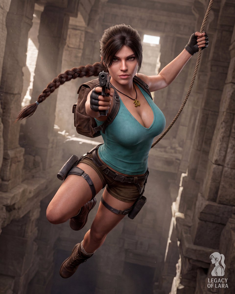 LegacyofLara's tweet photo. 30 years of this iconic woman! To me, she's the greatest female character in gaming. I can't wait to play the new Legacy of Atlantis!

#LaraCroft #TombRaider #TombRaider30 https://t.co/GZoyvNLRPd