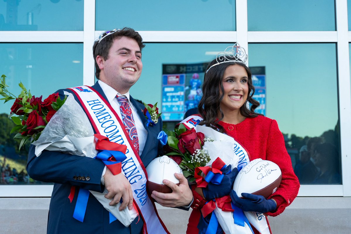 LATech's tweet photo. Aiden Kiihnl 🤴 
Lauren Wilson 👸 

Louisiana Tech's 2026 Homecoming King and Queen!

#EverRoyalBe 👑 https://t.co/QukmBy21ko