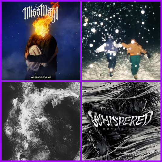 blasphxmousact's tweet photo. *yesterday's* first listens, starring:

miss may i - no place for me (73)
⭐️ movements - happier now (90)
serpent column - aion of strife (75)
whispered - honorbound (72) https://t.co/I3Q7YDPiVO