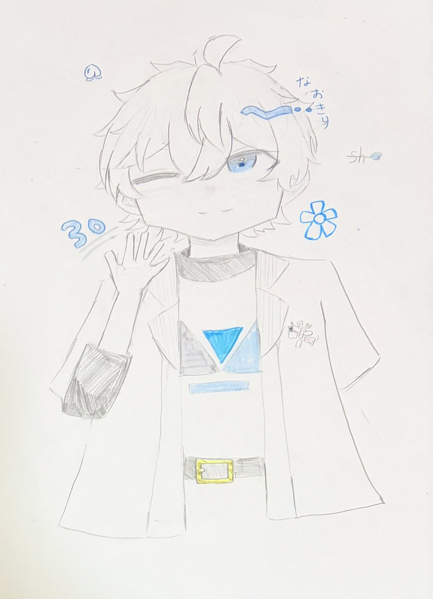 akaxkec's tweet photo. #なおきりさん生誕祭2026  #ぴちあーと　めちゃくちゃ遅れてしまいましたが、誕生日おめでとうございます。 https://t.co/IAlKUC8AjC