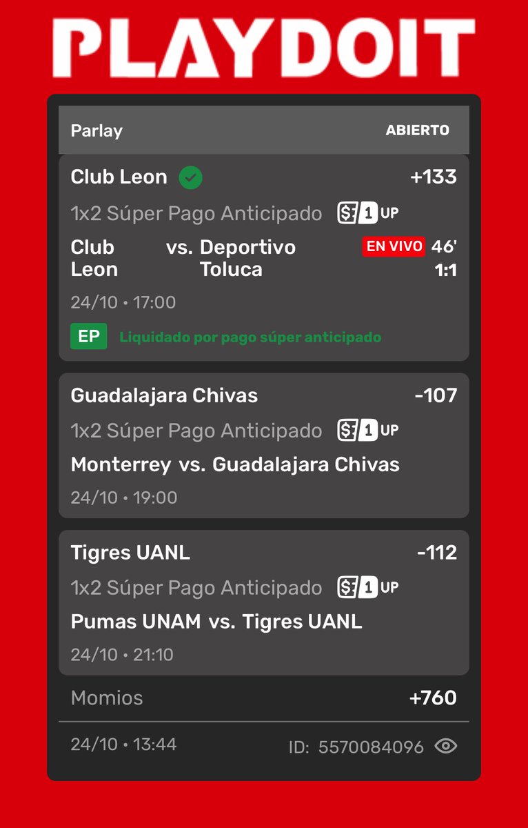 chitobets14's tweet photo. @playdoitmexico Que más pido tío? https://t.co/3NahbW5pmd