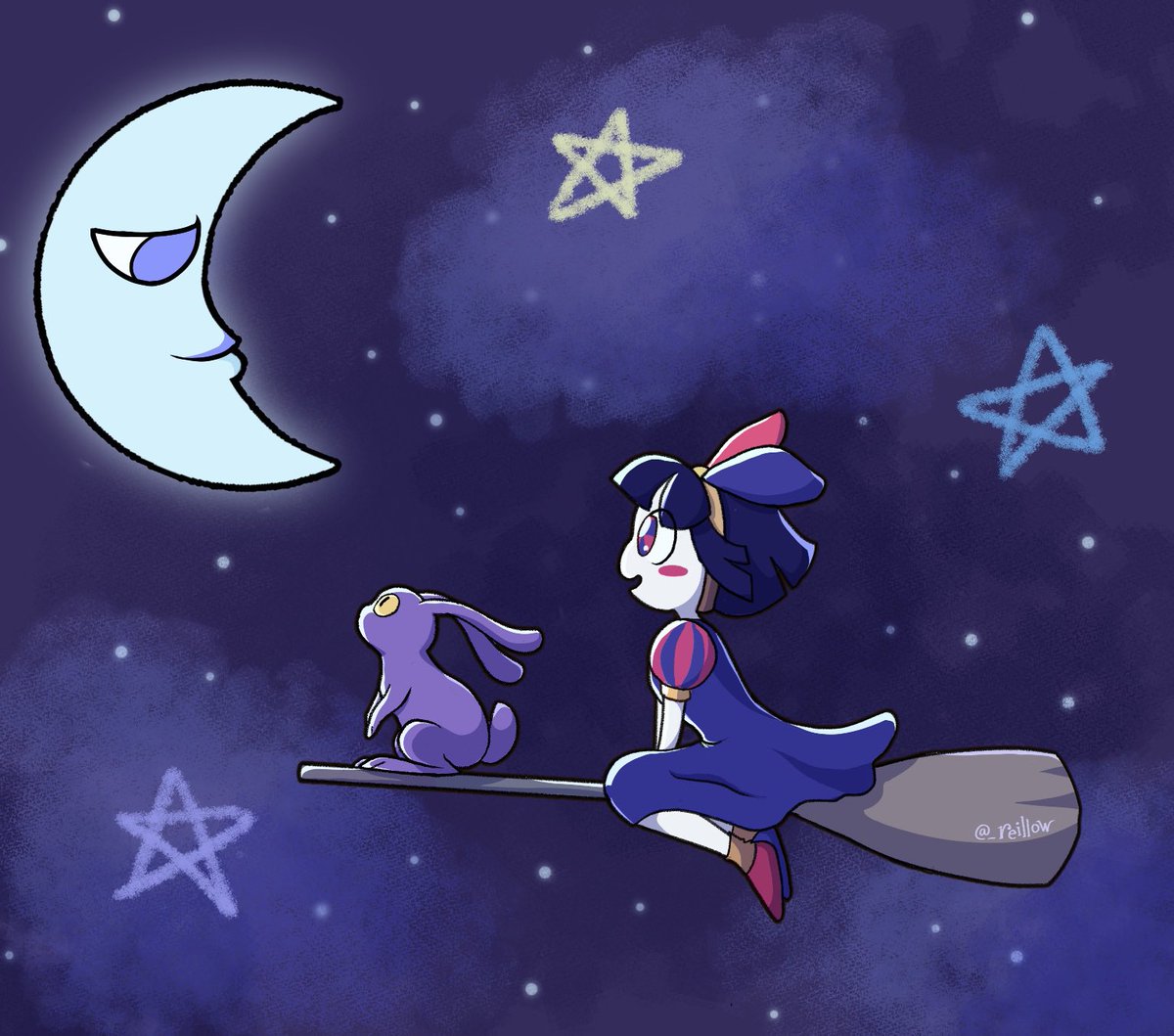 _reillow's tweet photo. Pomni’s delivery service, with her loyal bun Jax-jax  🧹

I’ve been working very hard at my coloring 🥺👉🏻👈🏻
#tadc #funnybunny #jax #pomni https://t.co/wig1fibGpS
