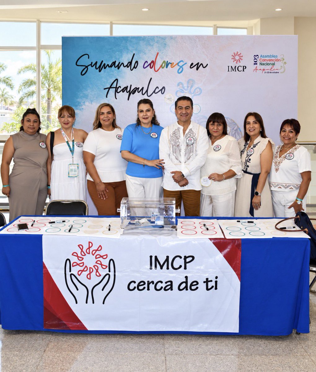HenestrosaMatus's tweet photo. 💙 Me dio mucho gusto sumarme a “Sumando colores en #Acapulco”, una iniciativa que reúne a #IMCPCercaDeTi #NiñoxNiño y @AMANC_GUERRERO para brindar apoyo integral a niñas y niños con padecimientos que ponen en riesgo su salud y bienestar.
¡Me llena de alegría poder contribuir! 🫱🏻🫲🏼 https://t.co/98re9eEvkv
