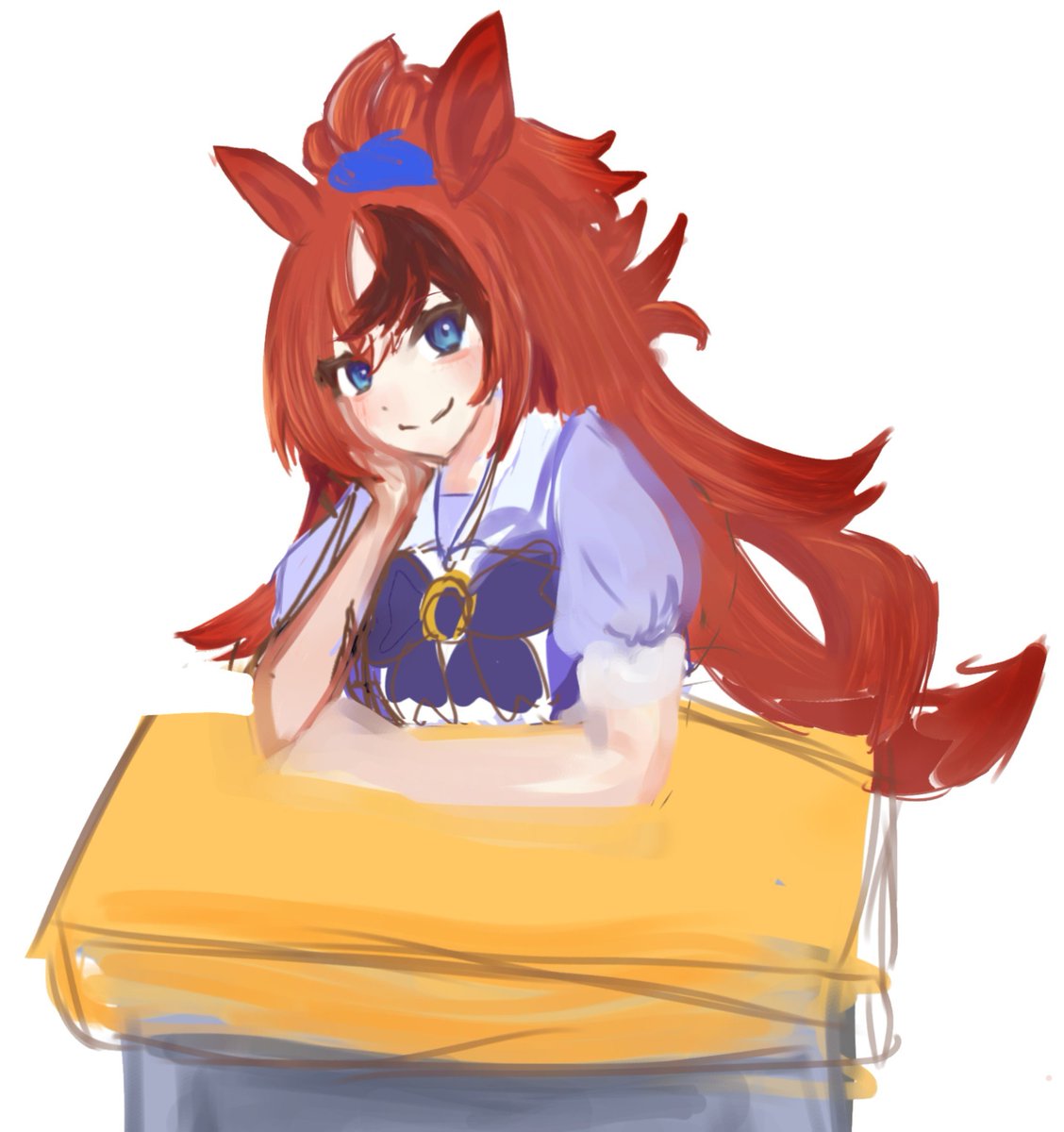 so9v7fi's tweet photo. 左向きしか描けない！！
ってわけではないですよ💦💦💦きっと https://t.co/ySz6sahXG9