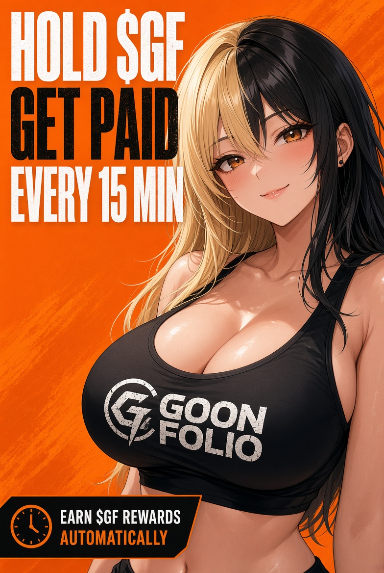 Goonfolioo's tweet photo. If you have a coin you want added to the goonfolio leave a comment below 👇 💦 $GF https://t.co/qD11nnYLt5