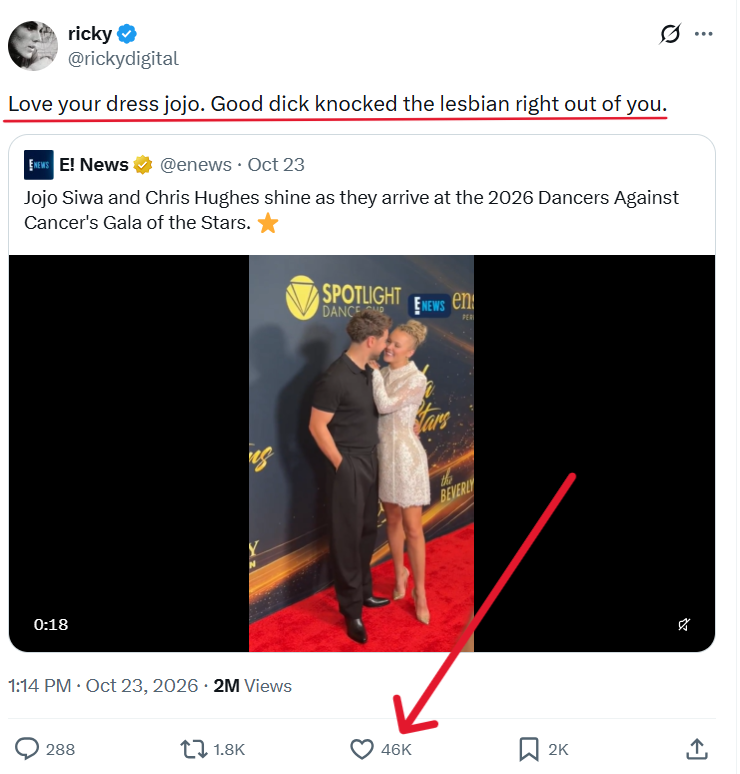 6B_4T_GSL's tweet photo. "Every lesbiphobic post? 5 likes" https://t.co/N8JClSJgo7