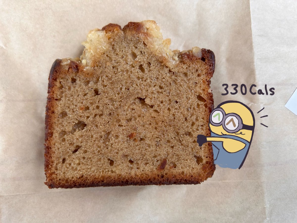 bobrexic's tweet photo. the only meal i remembered to take a picture of Sorry guys 🍌 banana bread 330cals https://t.co/c40734xPoU