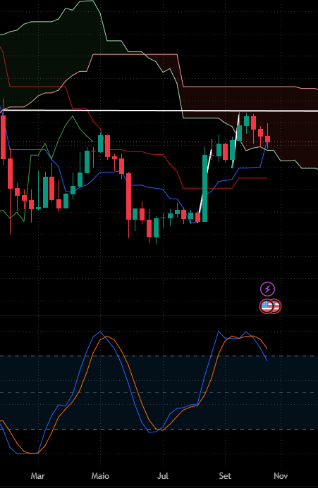 EduTheInvestor's tweet photo. RSI semanal do BTC... https://t.co/nkCqd5jjYp