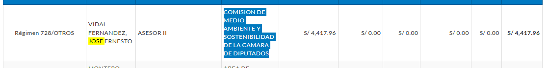 cviguria's tweet photo. En El Peruano, se designó como presidente ejecutivo de la ONP al economista José Vidal Fernández. 

Hasta hace poco, fue asesor II de la Comisión de Medio ambiente de la cámara de diputados, presidida por Arturo Alegría de Fuerza popular. 

Antes, Fernández ha ocupado diferentes cargos incluyendo viceministro de comercio exterior y Turismo durante el gobierno de martín Vizcarra, gerente general en el IRTP y otros altos cargos como asesor en diferentes entidades del Estado además de la docencia.