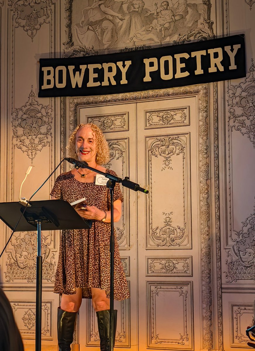 AmyBBarone's tweet photo. Today the 23rd Annual brevitas #Festival of the Short #Poem in collaboration w/the 2026 @smithsonian Folklife Festival People's Poetry Gathering packed @bowerypoetry - brevitas #poets read projected #poems &amp; the new #Anthology was released @City_Lore  @austinalexis3 @MariaLisella https://t.co/E35wtQmDyh
