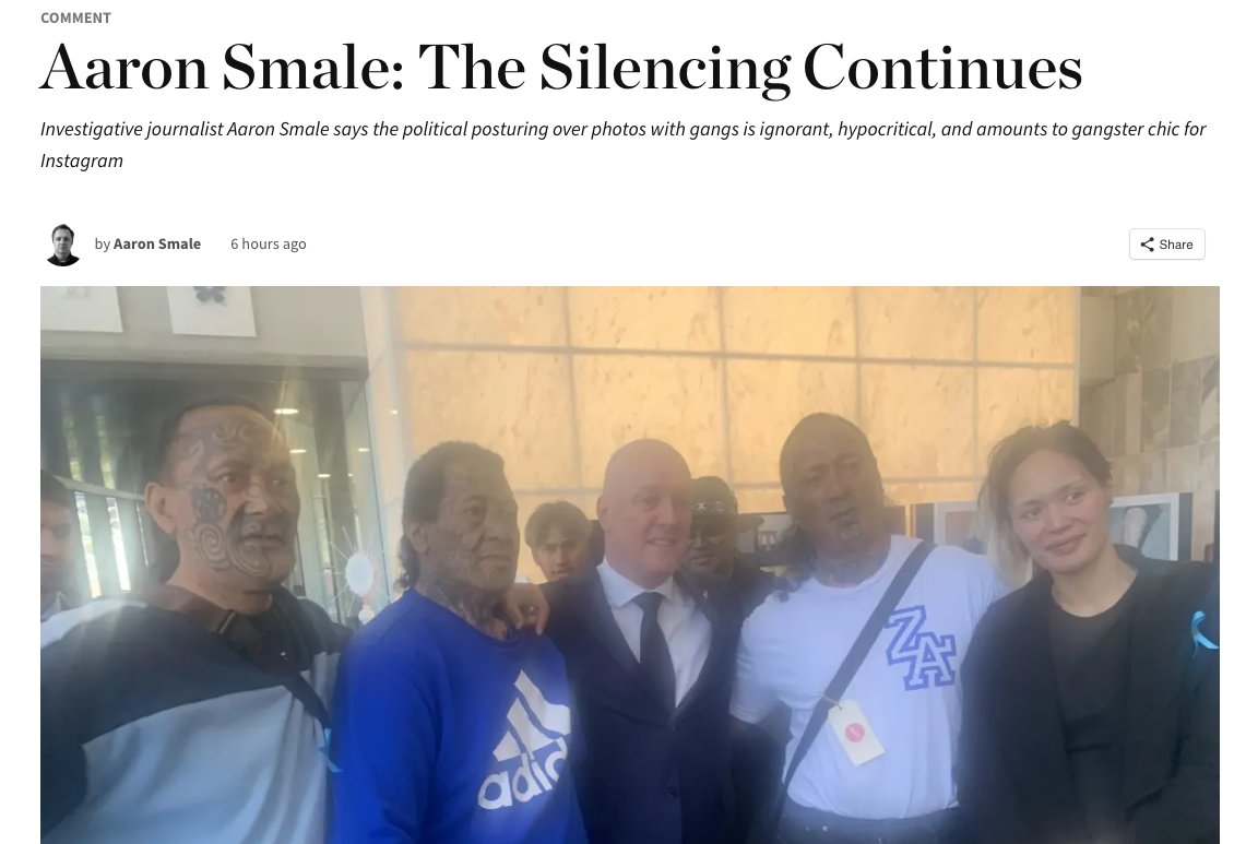 smithkstead's tweet photo. really good piece from aaron smale in newsroom on gangs &amp; state abuse / its generational effects https://t.co/T4qFR7NmmL
