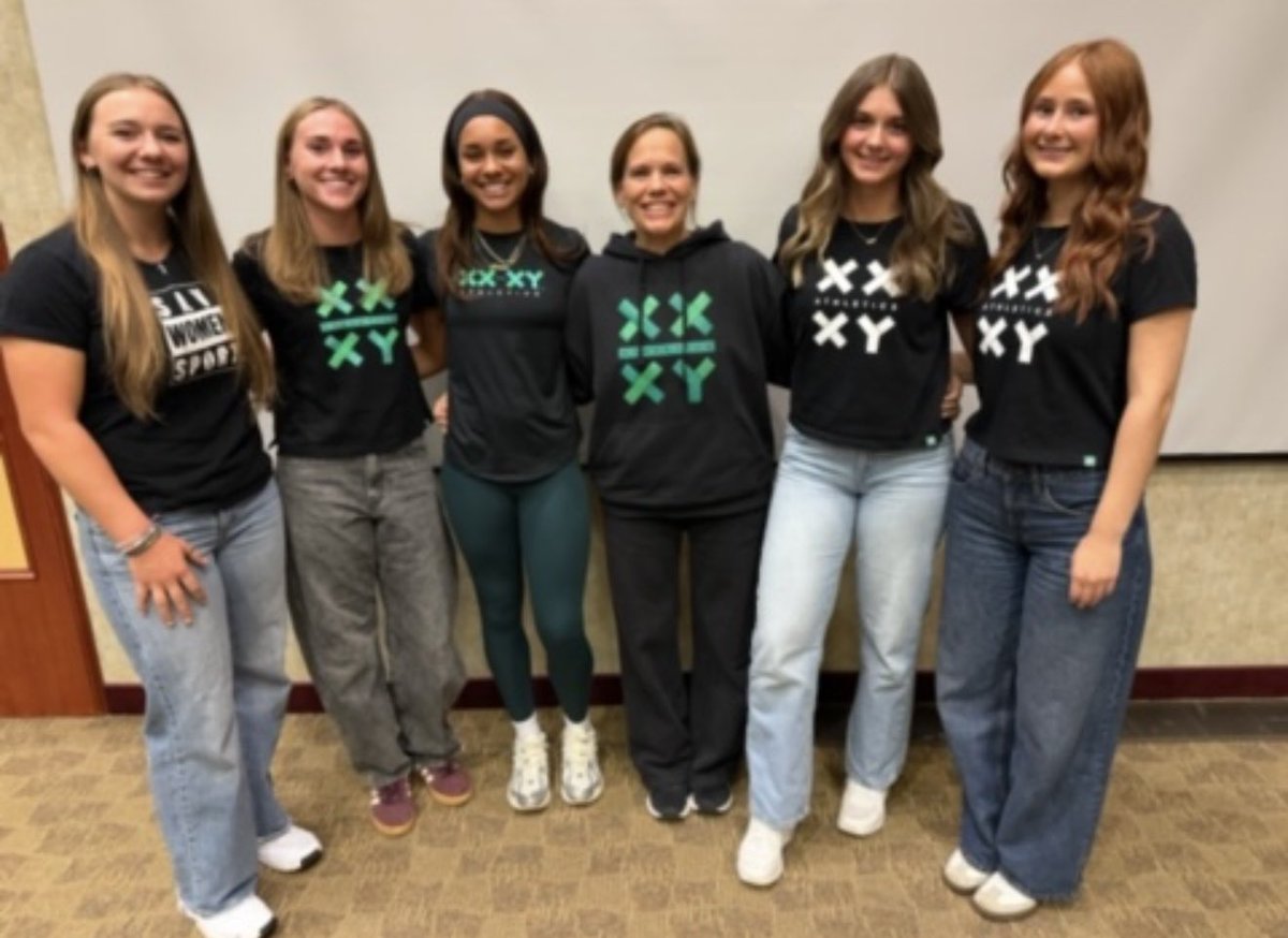 JenniferSey's tweet photo. It enrages them because it says in no uncertain terms — we refuse to pretend. We will not bow to your ideology. We will not pretend men can become women. 

That’s it. 

The @xx_xyathletics shirt says: “we’re gonna hold the line.” https://t.co/oY8gYr3hQq