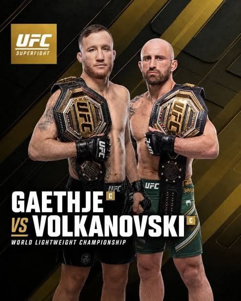 ClubDeLasMMA's tweet photo. Volkanovski quiere subir a 155 y retirarse

Gaethje también quiere una mas como mucho y colgar los guantes. La ecuación es facil, que peleen en marzo y se retiren

En Miami haces Paddy vs Ilia y el ganador va contra Arman por el vacante. Todos contentos https://t.co/BxQE97MIqW