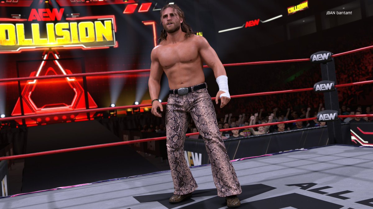 BANbantam's tweet photo. 🚨 #AEWCollision Drop!! 🚨
Clark Connors available now!! 
#WWE2K26 https://t.co/58JUp9y3ZT