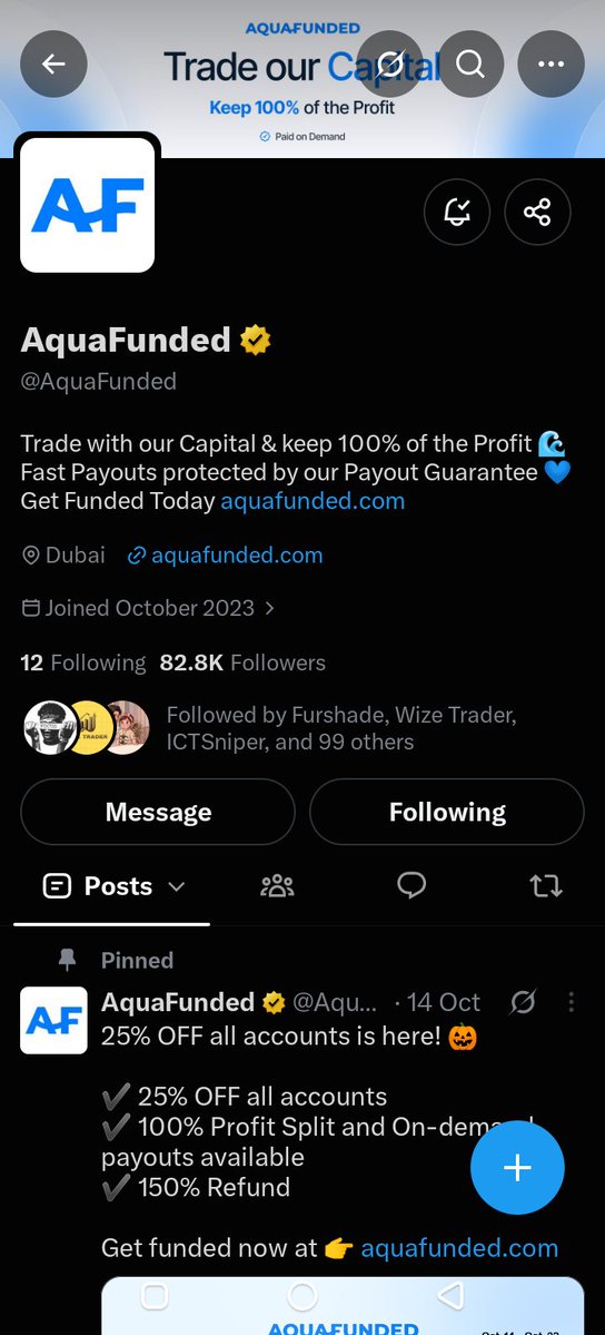 Toji_Ox's tweet photo. @Joserioforex @AquaFunded @LewisAquaFunded @WhoisNero247 @dimpledhanna @Slim_Oraro @Wiser_Fx @Marwan_fx01 
@Aeroonfx 
@telala00 

Completed following and tagged Done ✅ https://t.co/CaZEKHA5I9
