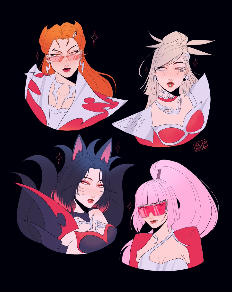 akeyame_'s tweet photo. GIRLS

#kda #FIRESTARTER https://t.co/i3BJnxirD7
