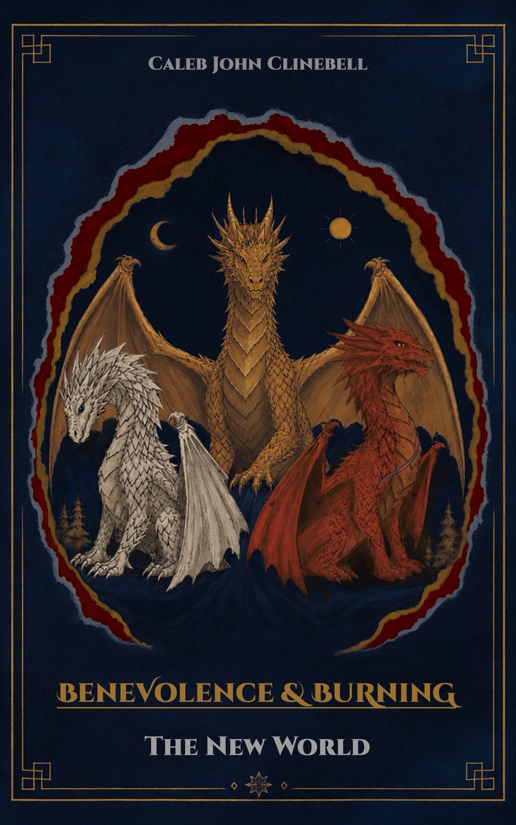 BraemKnowsBest's tweet photo. @lloydjones_01 “Benevolence &amp; Burning” is the story of 3 dragons with the power of creation! A single father, and his two scarred children. Rebuilding their world will be easier than repairing their family.

My debut fantasy novel, on sale now!

https://t.co/nYjNYQn1ju https://t.co/cCOvJ2xgDP