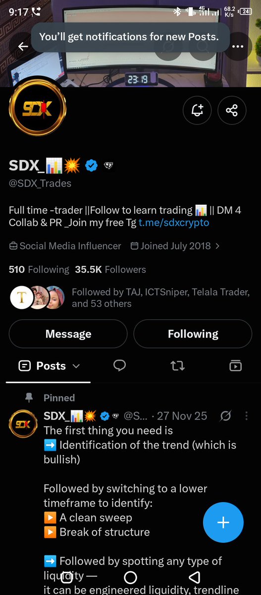 Toji_Ox's tweet photo. @Kelvintalent_ @Techriztm @SDX_Trades @princess_mmasi Done completed tasks all required https://t.co/RhyCUcrLS5