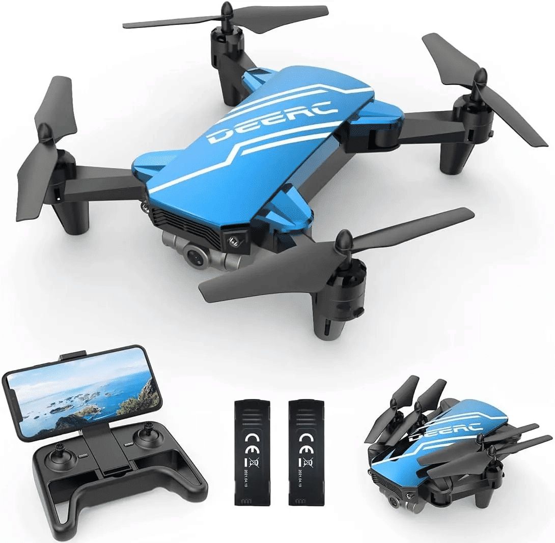drone_fanatics's tweet photo. Looking for the perfect starter drone? Check out the DEERC D20 with its voice control and flips, or get the DEERC D70A for a smooth ride. Beginners rejoice! 🛸📸 #DEERCD20 #DEERCD70A #Drones #TechFun #DroneEnthusiast #FlyWithDEERC https://t.co/bf9Mht49og