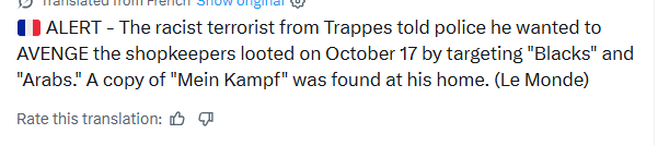RedLeader2022's tweet photo. The racist propaganda on this hate site, from far right scum, promoted by the Nazi owner, made this happen. They invented fake stories about this being a Muslim riot. This is the consequence. https://t.co/7fyYGYJi85