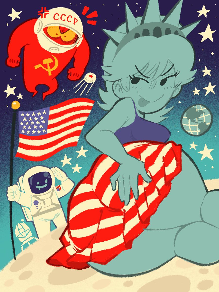 ATOMIKSAICO's tweet photo. Moon Landing 🌚🇺🇸 https://t.co/lvqaCTac27