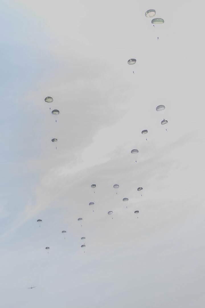 DejiAdesogan's tweet photo. NIGERIAN ARMY GRADUATES MAIDEN SET OF AIRBORNE TRAINING SCHOOL

The Nigerian Army has graduated the maiden set of the Nigerian Army Airborne Training School (NAATS) at Jaji Drop Zone, Kaduna State, marking a major milestone in efforts to strengthen specialised combat capabilities and operational readiness.

The graduation ceremony, held on Friday, 23 October 2026, featured the Basic and Advanced Airborne Courses, Basic Rigger Course and Nigerian Navy Basic Airborne Course, alongside refresher jumps for free-fallers and jumpmasters.

The Special Guest of Honour, Commander Infantry Corps, Major General Godwin Mutkut, represented by the Commandant Nigerian Army School of Infantry, Major General Muhammad Inuwa, described airborne operations as a force multiplier that enhances rapid troop deployment, manoeuvre and mission effectiveness.

He charged the graduates to uphold discipline, safety and professionalism, stressing that airborne operations go beyond parachute jumps to successful mission accomplishment, including deployments behind enemy lines.

Earlier, the Commandant NAATS, Brigadier General MS Usman, commended the students for their resilience and dedication, reaffirming the school’s commitment to producing combat-ready airborne personnel for ongoing and future military operations.

The graduation featured airborne jumps, refresher free-fall jumps and cargo drops, demonstrating the capability’s potential to support counter-insurgency operations, reinforce ground troops and deliver essential supplies to isolated or inaccessible communities.

The development underscores the Nigerian Army’s investment in specialised training to improve operational flexibility and strengthen its response to evolving security challenges.