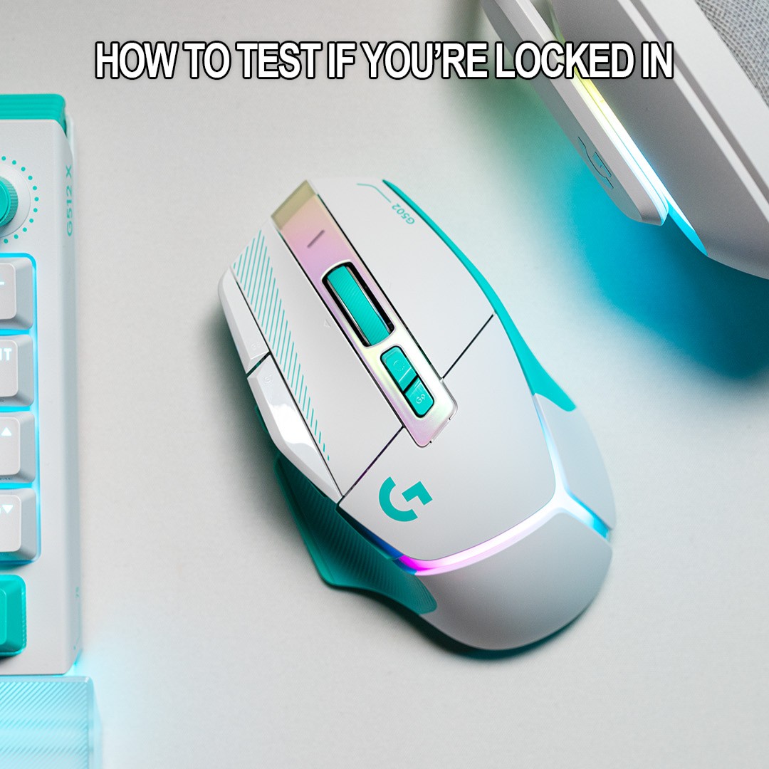 LogitechG's tweet photo. These 4 steps will tell us if you’re locked in 💪🏼 https://t.co/6Vr6zkepf9