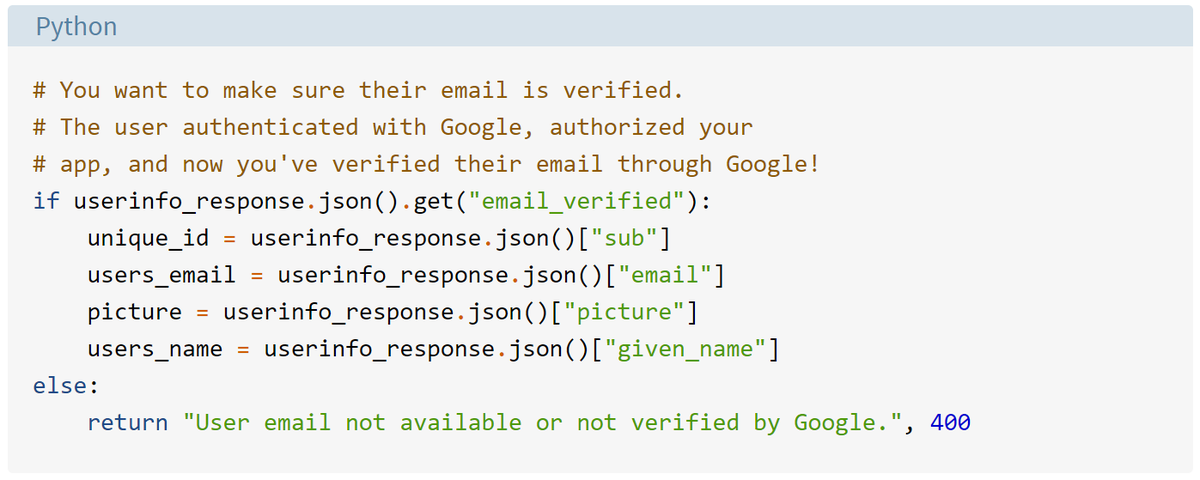 realpython's tweet photo. 🐍📰 Create a Flask Application With Google Login — https://t.co/zeHuhlrshN 
#python https://t.co/8iDE0Hjh6b