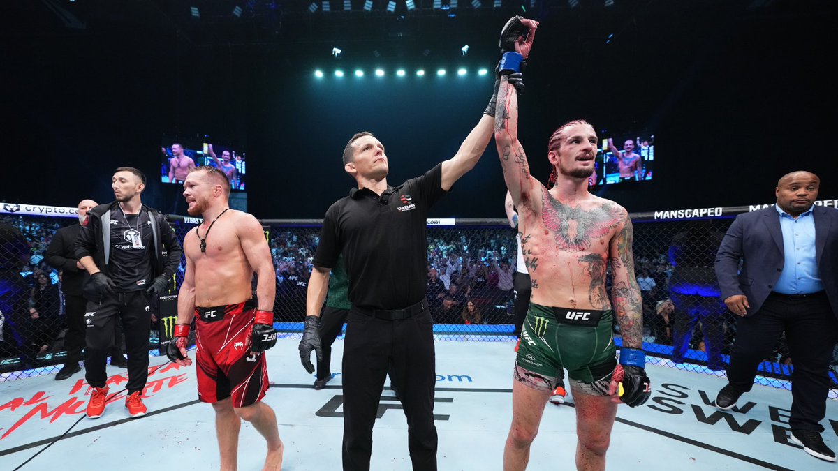 UFCFIFTHROUND's tweet photo. Just How Good Is Sean O’Malley? 🤔

#UFC333 https://t.co/9n4c9J9hYT