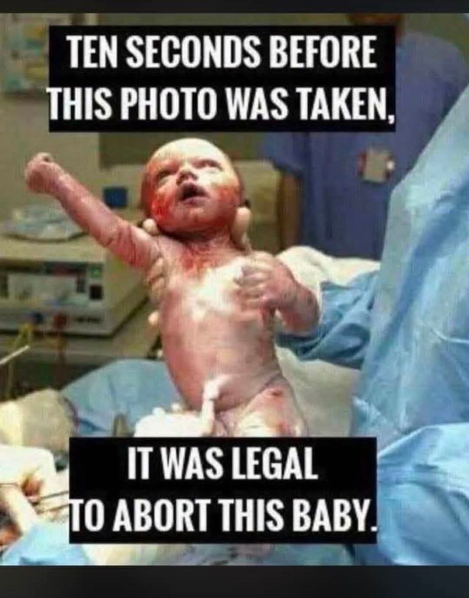 cleansniper45's tweet photo. Ill tell you whats on my mind..#ProtectingBabies 🙏🏻🙏🏻
Dear Fellow Christians,
I am reaching out to start a honest conversation about our faith and how it aligns with our choices at the ballot box.
As Christians, our lives and choices are guided by God’s Word and His command to protect the most vulnerable. It is difficult to understand how anyone who claims to follow Christ can support political platforms  (Democrats) that endorse abortion. What is even more concerning is that if a baby survives an attempted abortion, there are policies that fail to protect that newborn, allowing a baby to be MURDERED  even after it is born. God values all human life, especially innocent lives with no voice to defend themselves.
In my opinion, you simply cannot have it both ways. You cannot claim to be a Christian while sincerely voting for leaders and policies that go directly against God's Word—to me, that is hypocritical. Furthermore, I believe that when you vote for a platform that promotes these policies, you share in the responsibility for each and every baby that is taken.
I want to open the floor for a debate and hear your perspective. If you consider yourself a Christian and vote for these policies, please explain how you reconcile the two and align your vote with your faith.
Looking forward to hearing your thoughts.
Look at this gift from God and tell me you are ok with MURDERING IT 🤬 All  elections have consequences !!
Remember that when you cast that vote. #VoteRED TO #SaveTheBabies🙏🏻🙏🏻🙏🏻🙏🏻