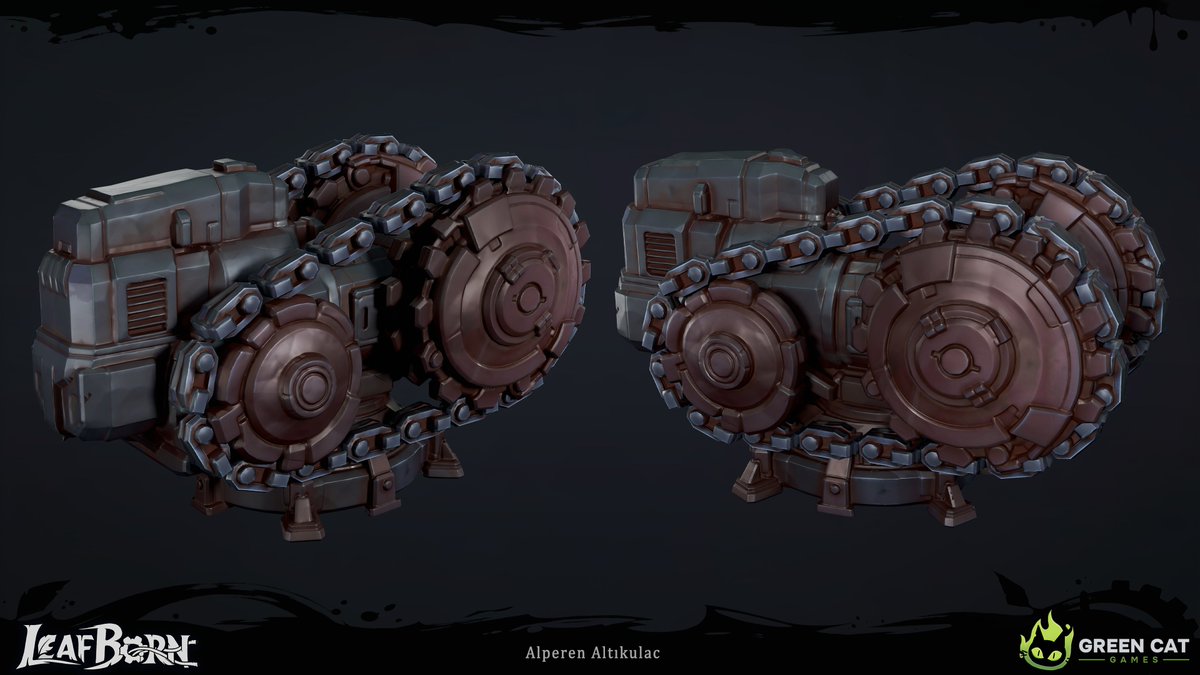 apolloox3d's tweet photo. Leafborn - Nulls Machines

Here's a closer look at some of the metal props we worked on for Leafborn, our stylized 3D action roguelite where you control 10,000 leaves!
ArtStation:https://t.co/UCGo4TzdR4
Play the demo :https://t.co/bN3BIG0Hky

#Leafborn #GameArt  #IndieDev https://t.co/Gl9yZCuRuJ