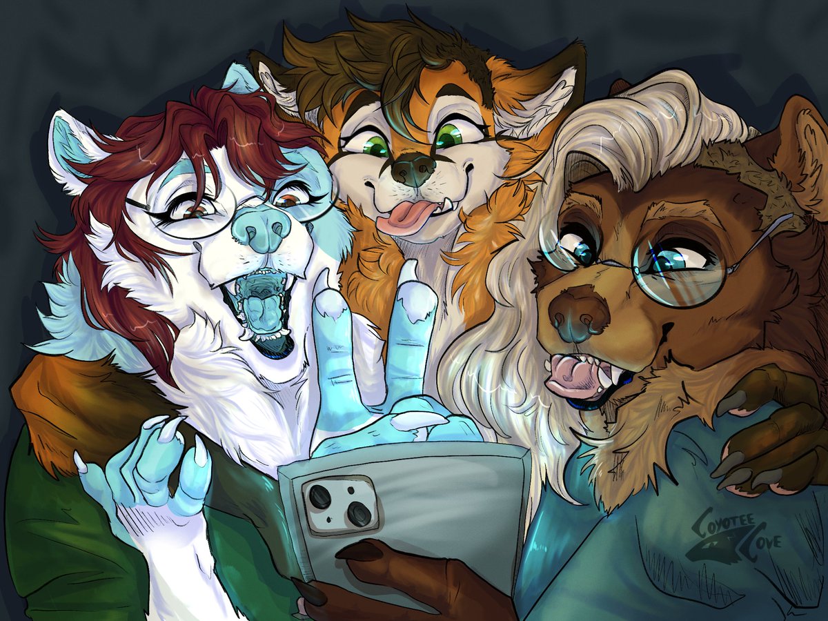 coyoteecove's tweet photo. Hey, I'm Kyle!

Where to find me:
🦋 https://t.co/ccMZqhLnye

📸 https://t.co/QlLkXWxV8M

🏡 https://t.co/F1trGO1cyz

Art Gallery &amp; TOS
🌐 https://t.co/i9BuBWGDHT

Want to commission me? Check my form to see which types are currently open!

📝 https://t.co/3BFN7Bl9eC https://t.co/8ev4DHbESJ