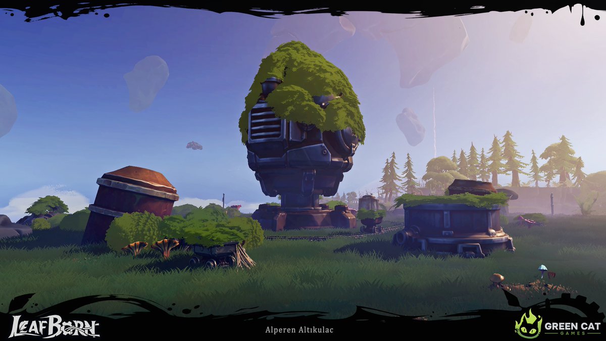apolloox3d's tweet photo. Leafborn - Nulls Machines

Here's a closer look at some of the metal props we worked on for Leafborn, our stylized 3D action roguelite where you control 10,000 leaves!
ArtStation:https://t.co/UCGo4TzdR4
Play the demo :https://t.co/bN3BIG0Hky

#Leafborn #GameArt  #IndieDev https://t.co/Gl9yZCuRuJ