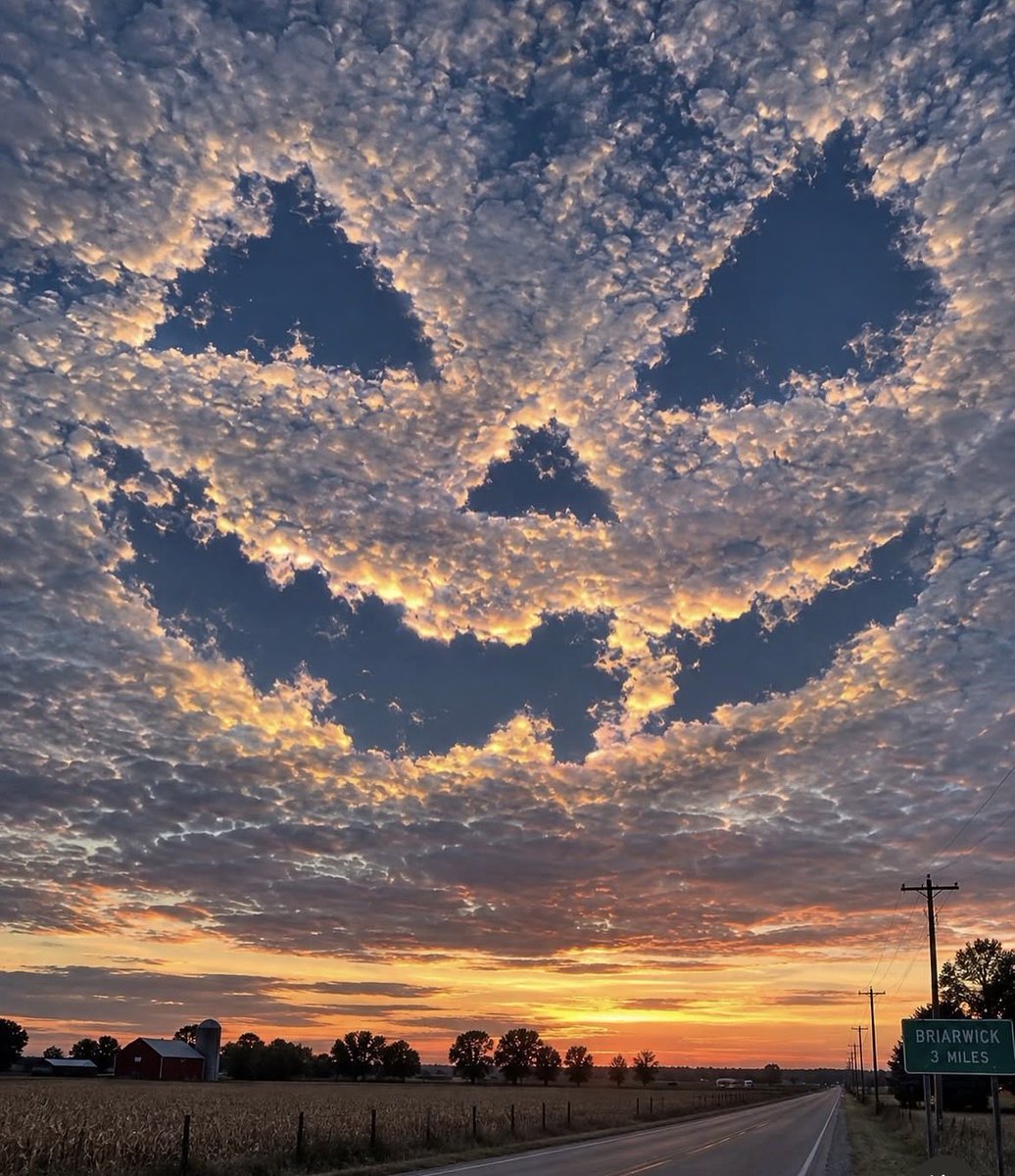 horror_flick_66's tweet photo. Hauntingly beautiful sky 🎃 https://t.co/B4HNmTFm2L