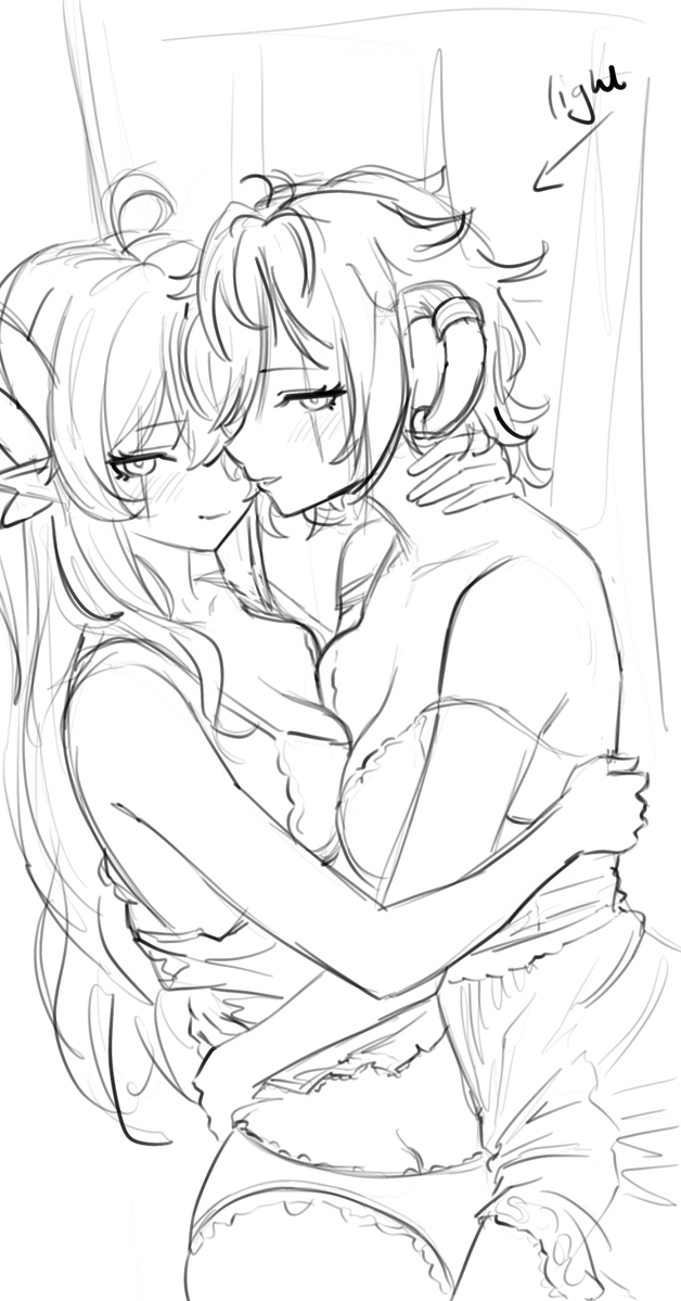 NythlinVT's tweet photo. A lil messy piece while watching vods~ 
I might actually do a clean render and change some things later
#kumiilust #Kokontent https://t.co/SFctfpy754