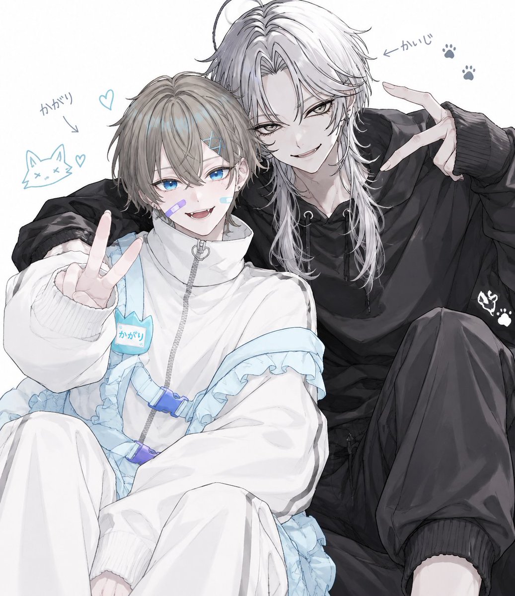 kaiji_wolf_417's tweet photo. #おはようｖライバー
#おはようVtuber️️️️ 
 
今回のてぇてぇも推しっていうね🦊🐺
これ、かがりが作ってくれたのが
何より熱い！
同期として、推しとしてこれからも
応援し続けるꉂꉂ📣

#てぇてぇ https://t.co/krCxlGm8cy