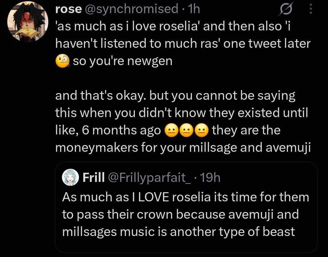 Frillyparfait_'s tweet photo. Yo calm the FUCK down😭😭 I knew I was fucked when this tweet started gaining sm traction cuz now I got old heads coke ranting on my qrts💔 https://t.co/HxmAwyGNvC