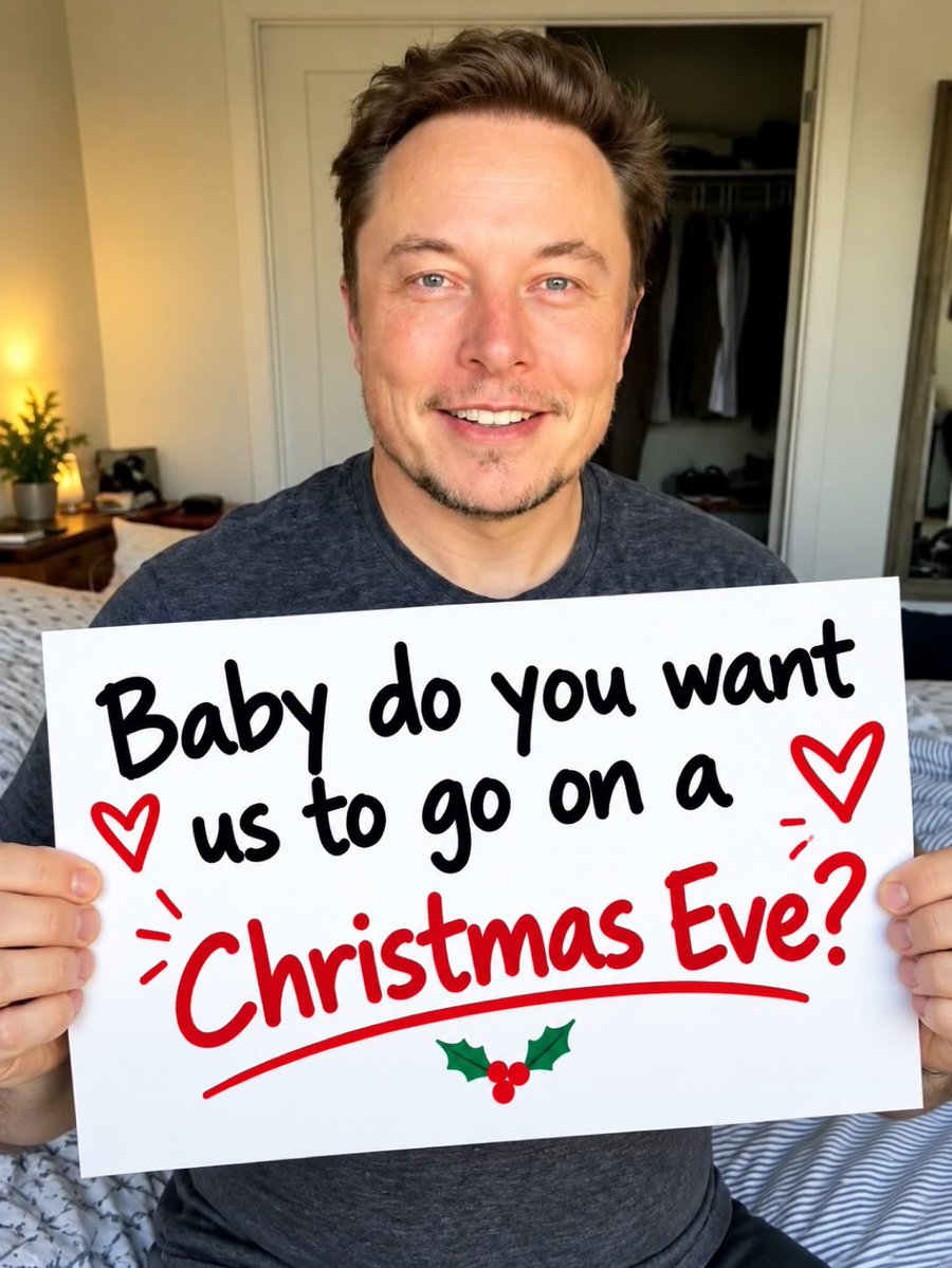 Deepspacerocke's tweet photo. 🎄❤️ Christmas Eve getaway with your love! ✈️

Would you say YES? 🥰

A. Absolutely! ❤️
B. Dream vacation 😍
C. Prefer family time 🏡
D. Maybe 🤔

#FYP #TrendingNow #ElonMusk https://t.co/mnryRXRHdB