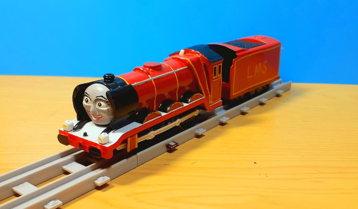 SodorEngines4's tweet photo. 改造プラレール ダチェス・オブ・ハミルトン
Custom TOMY/Plarail Duchess of Hamilton https://t.co/CrHLz2nfXI