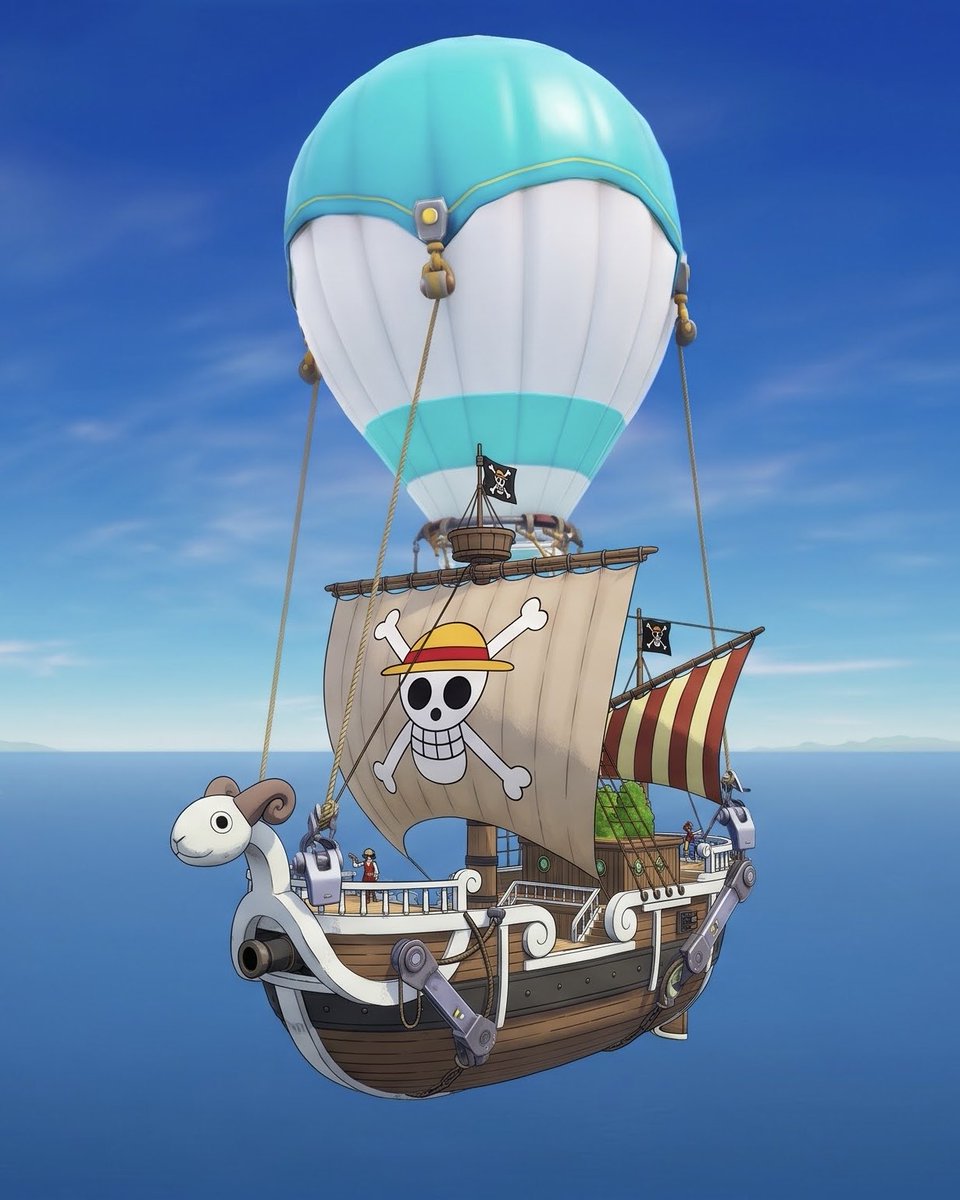 Relishh_'s tweet photo. *NEW* First look One Piece x Fortnite “Going Merry” Battle Bus 🚌🏴‍☠️ https://t.co/45BgN0omHA