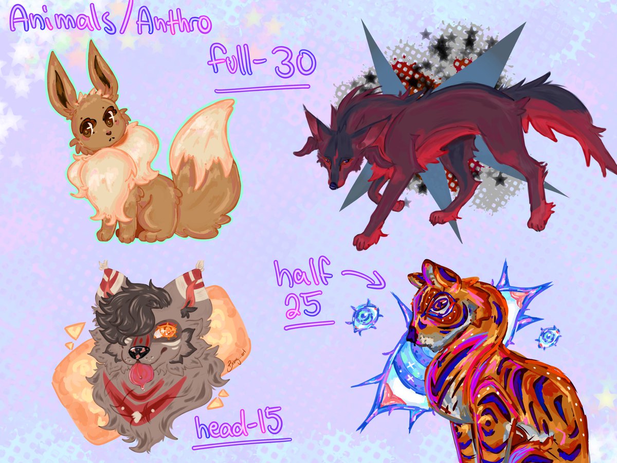 Bronnyzz's tweet photo. Interested in art?! 
I got many art choices for commissions right now!! :) 
I totally forgot to post them here
#art #artcommissions #artist #artpromo #artmoots https://t.co/4gp6uDlmYQ