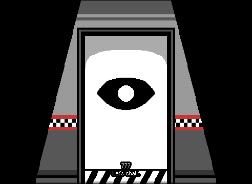 FrickinCWQ84's tweet photo. {... There's a door you haven't seen before... Enter? (yes I modded a shop door into the thing, no it doesn't actually work, it's for RP/parody purposes only.)} https://t.co/dZpjyL2M8S