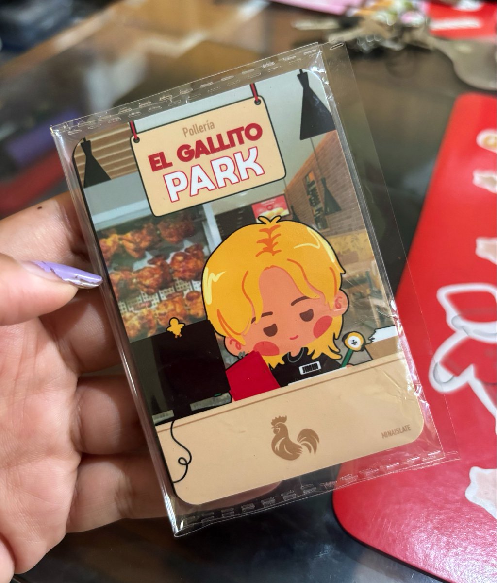 MinaIsLate's tweet photo. Pollería El Gallito Park 🥰 Iman de 9x6cm https://t.co/HwEFIal7db