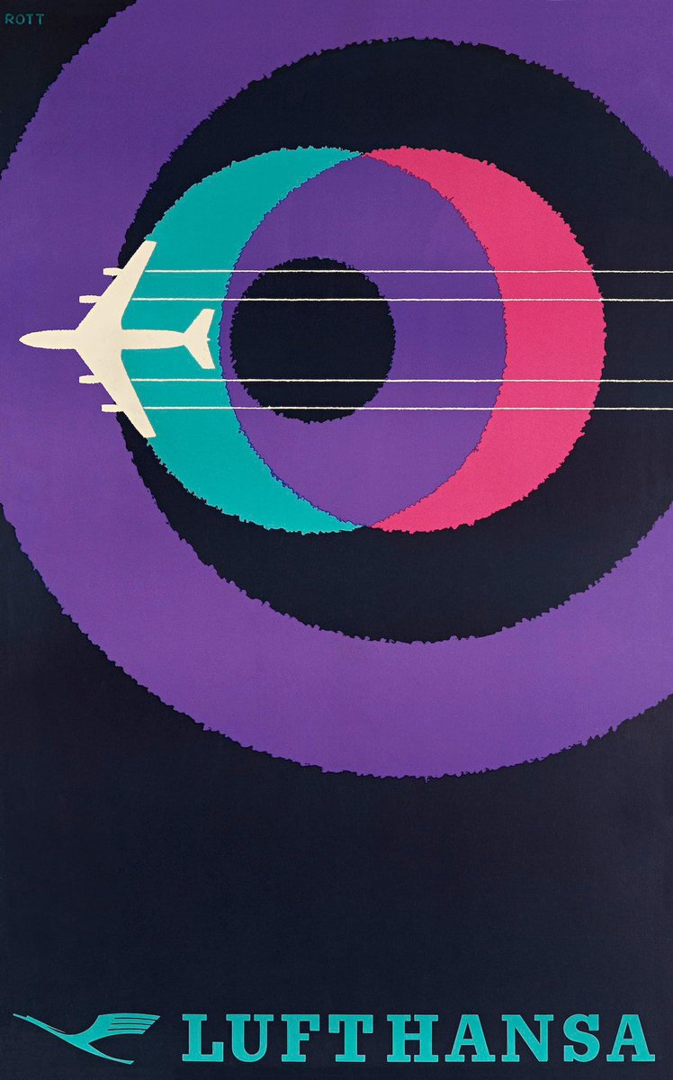 luusssso's tweet photo. Mid century airline advertising was an absolute art form https://t.co/3wbJuhXK5R