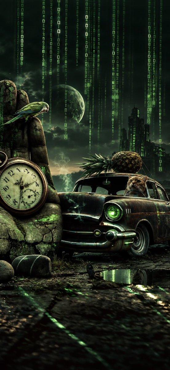 Byte1bit's tweet photo. Das Original handlich schon sehr gemocht, damals dann als mein Benchmark bei der Bildgenerierung und Manipulation - Grok, GPT und Ausrichtung mit Apples Vision bzw IPhone Foto Ki https://t.co/TDBc5Yracq