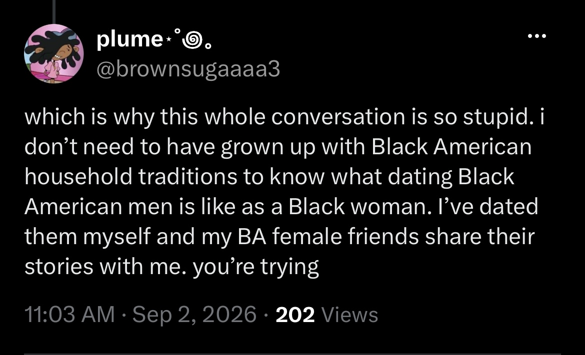 drk_onee's tweet photo. I’ve noticed many African women constantly pandering to and desperately trying to attach themselves to Black Americans and Caribbeans. Well, this might explain why: https://t.co/S8rjUefRPa