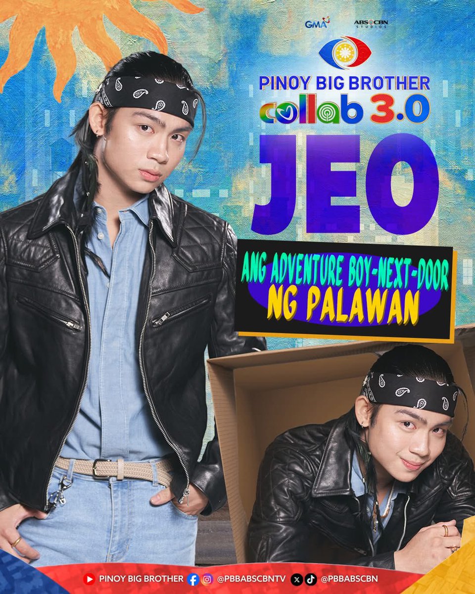 jeoongofficial's tweet photo. Ang Adventure Boy-Next-Door ng Palawan! Let’s all support Jeo Ong on his PBB journey 😇 - Admin  #JeoOng #PBBCollab3point0 https://t.co/3dRQthff09