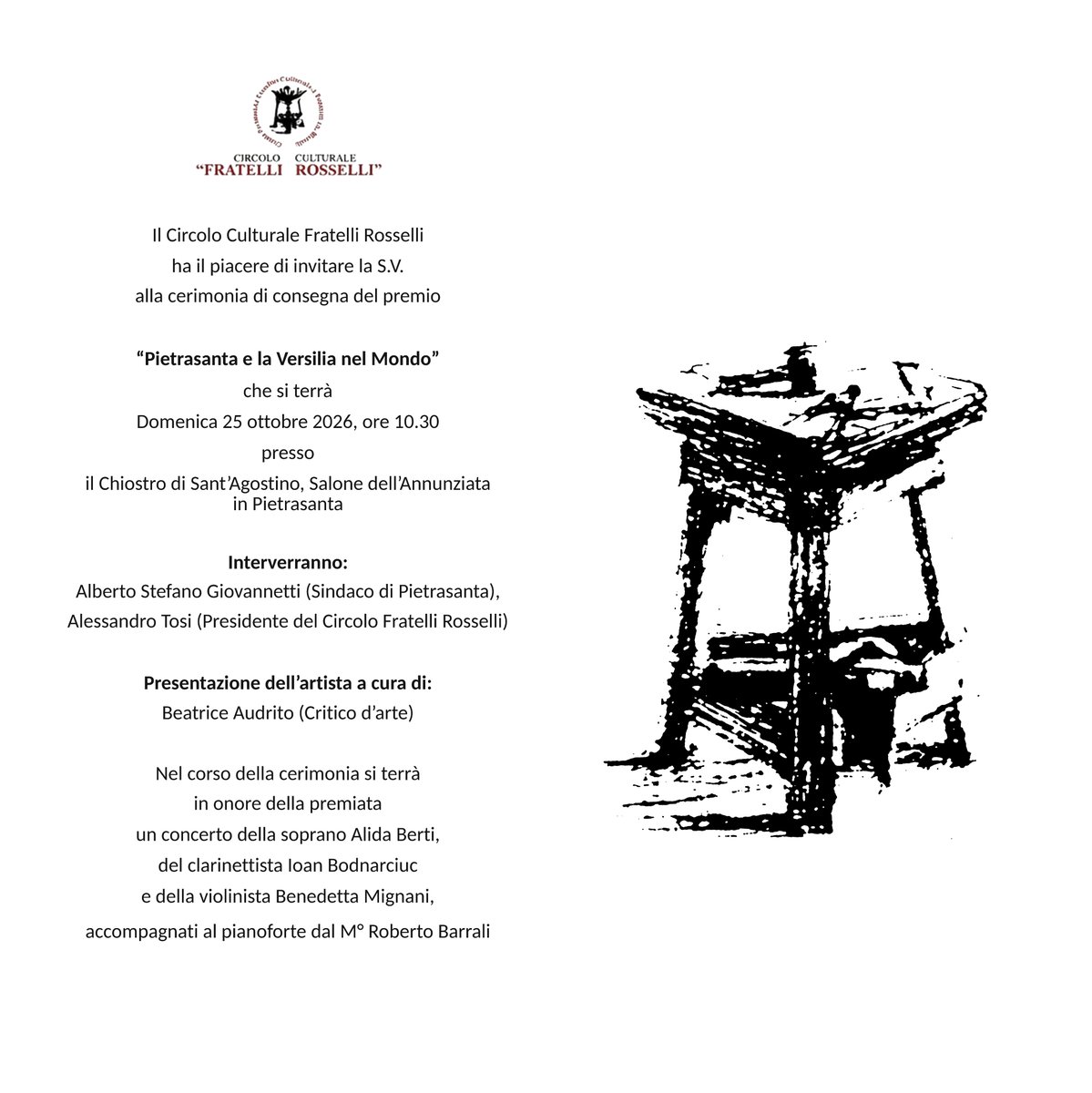 BarraliRoberto's tweet photo. Molto onorato di tornare a suonare nella splendida Pietrasanta per una prestigiosa occasione, con grandi Amici e bravissimi Colleghi. Un sentito ringraziamento al Soprano Alida Berti per il gradito invito. #concerto #pietrasanta #versilia #opera #arte #scultura #cultura #musica https://t.co/Hu89Nl6z5j