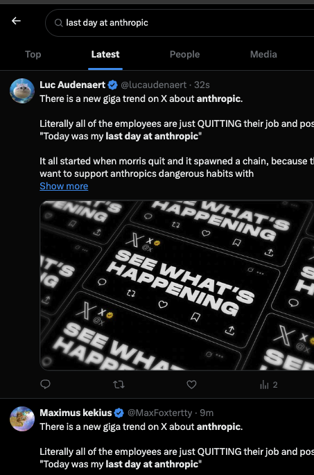BoltricksDev's tweet photo. @lucaudenaert super viral bro tweets every second https://t.co/TmllISKdtD